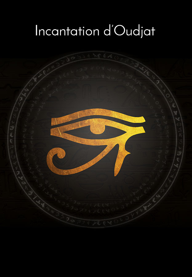 image incantation magique l'oeil d'Oudjat, oeil d'Horus